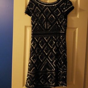 Beaded cocktail dress